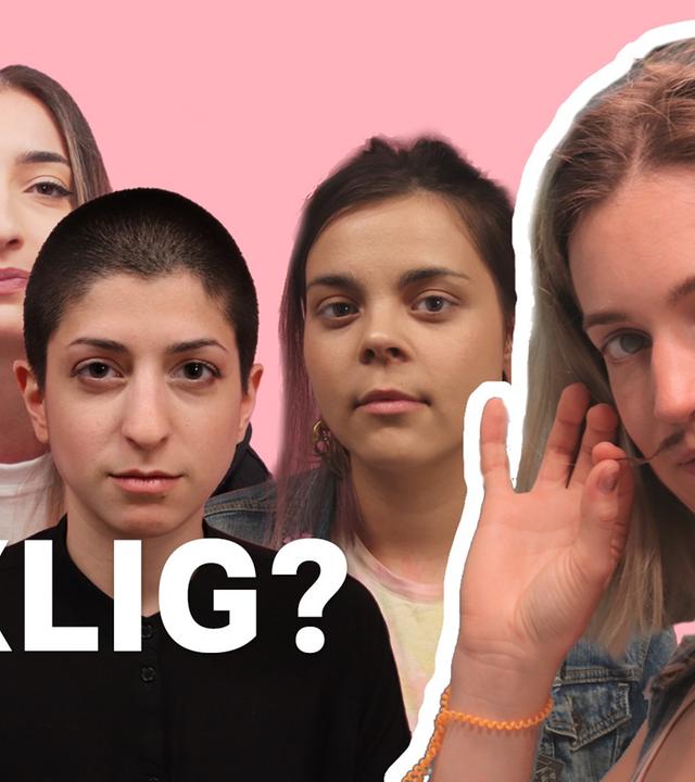 DAMENBART: "JA da sind Haare!" ???? / Auf Klo fragt