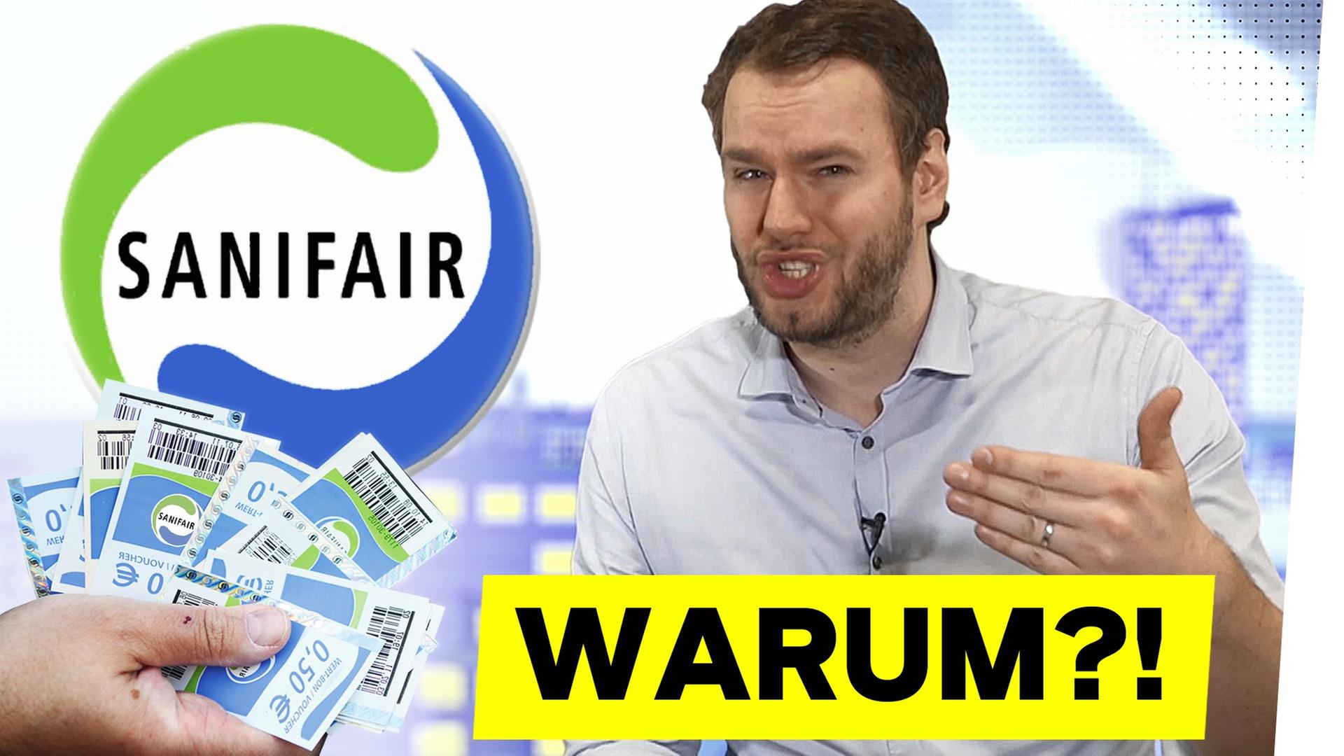 Das Geschäft mit den SANIFAIR-Gutscheinen