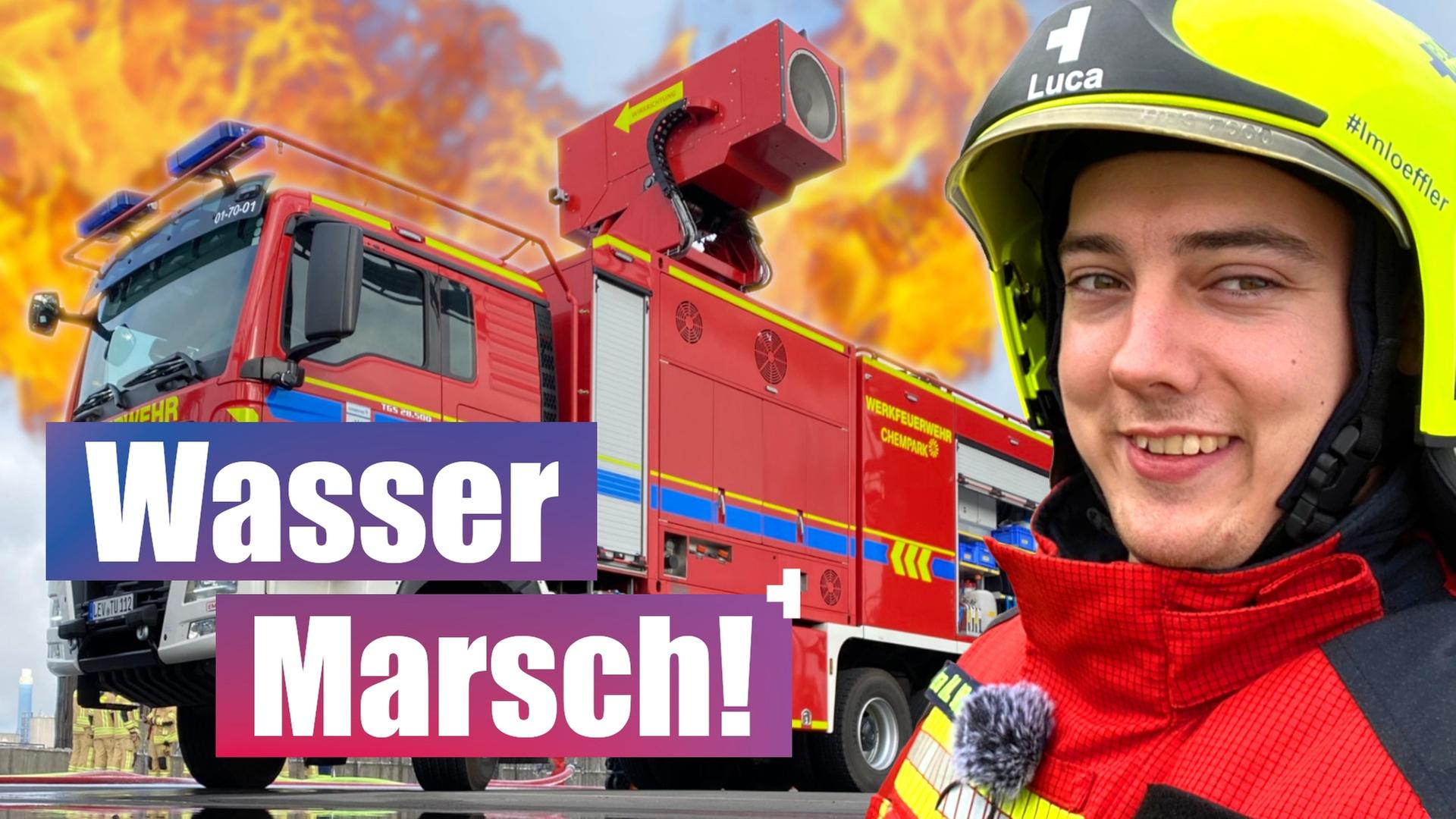 Das TULF in Action: Industriebrandbekämpfung!