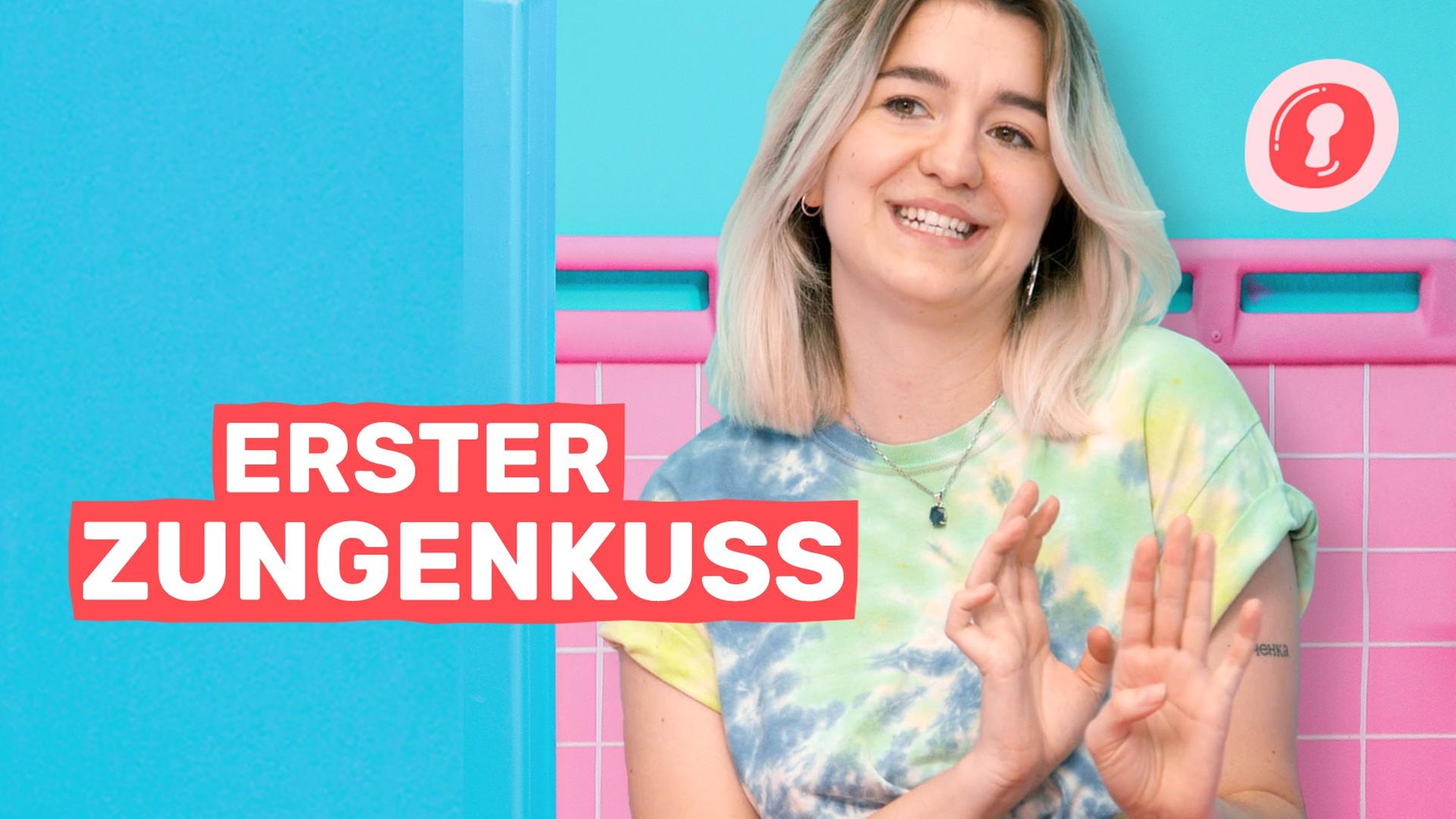 Der 1. Kuss: Team viel Spucke oder Team trocken? - AUF KLO