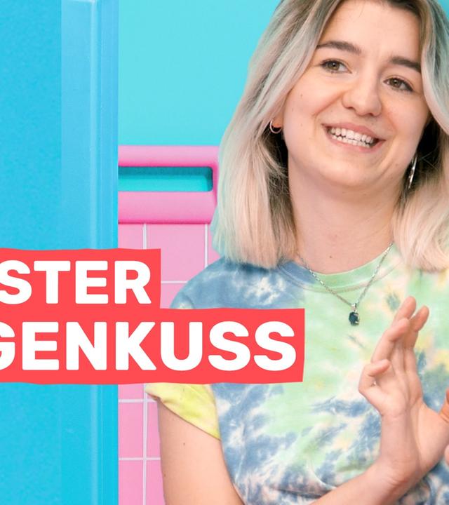 Der 1. Kuss: Team viel Spucke oder Team trocken? - AUF KLO