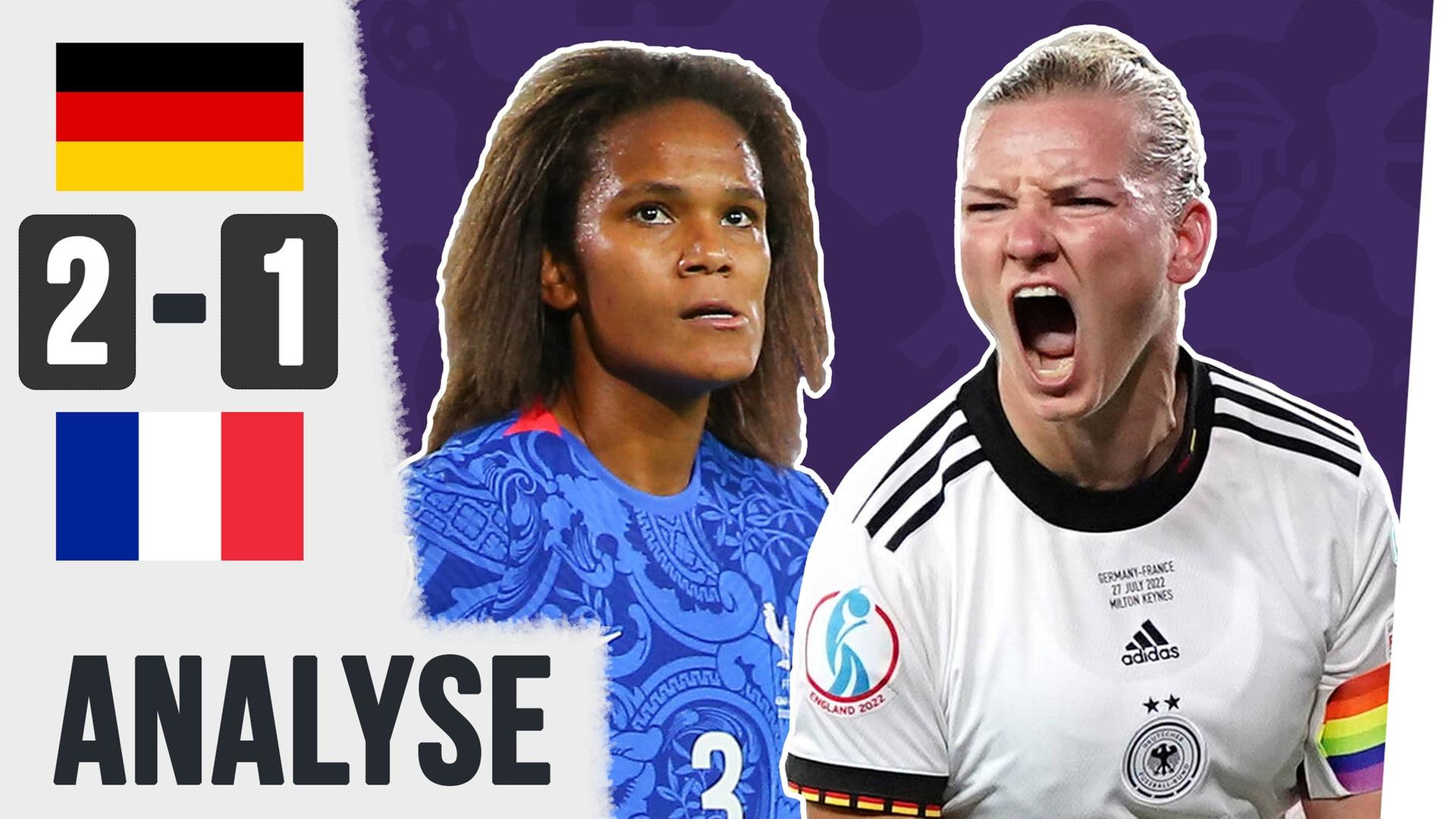 Deshalb ist Alex Popp eine Legende! - EM 2022 vs. Frankreich