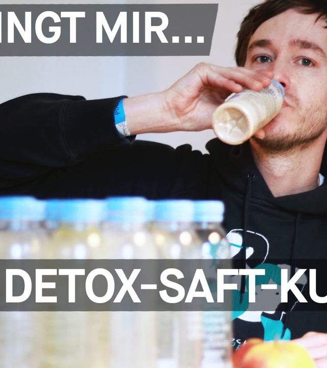 Detox-Kur: 5 Tage nur Saft! - Folge 2: Muss ich mich besser ernähren?