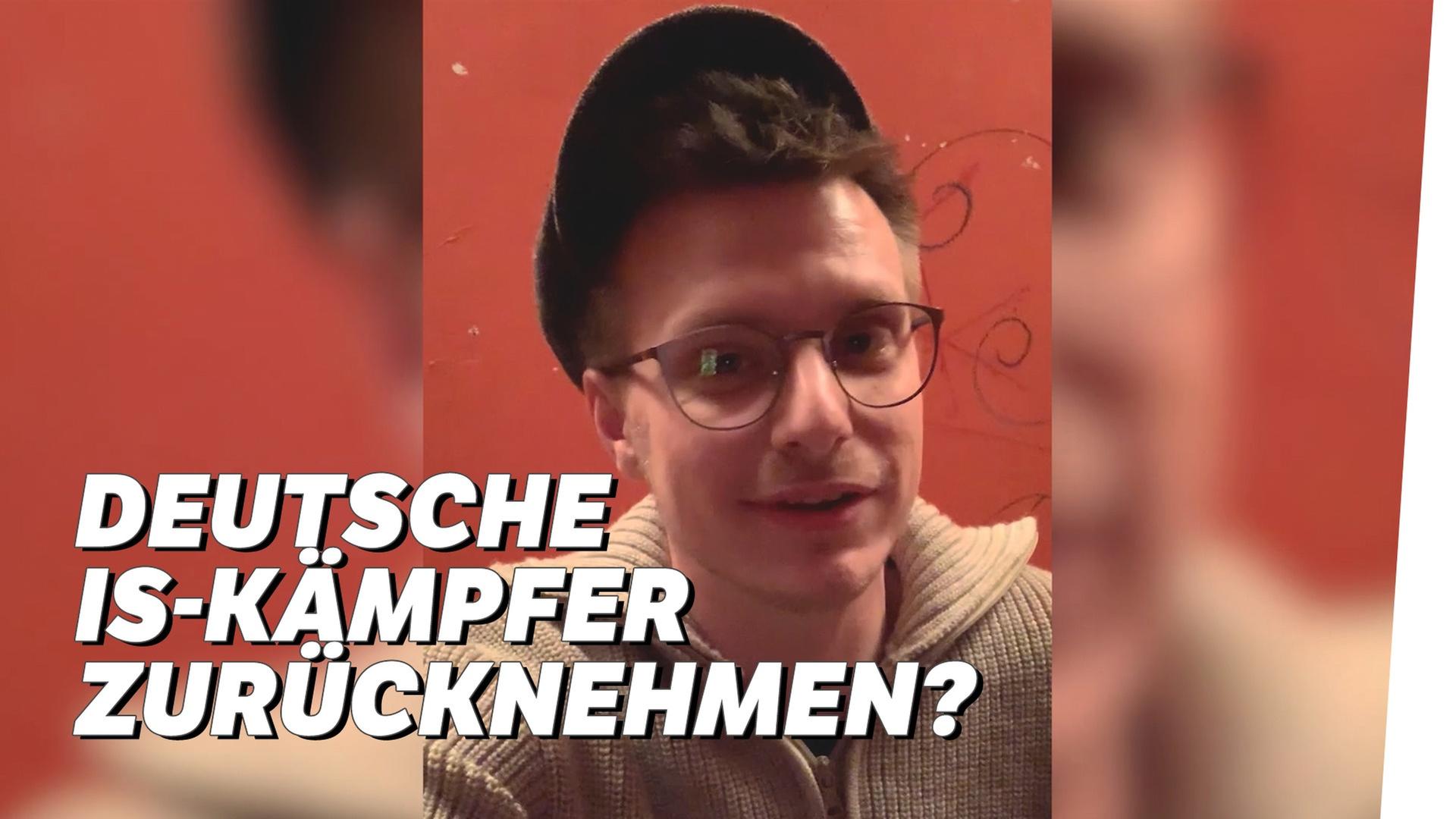 Deutsche IS-Kämpfer zurücknehmen? - Moritz Neumeier