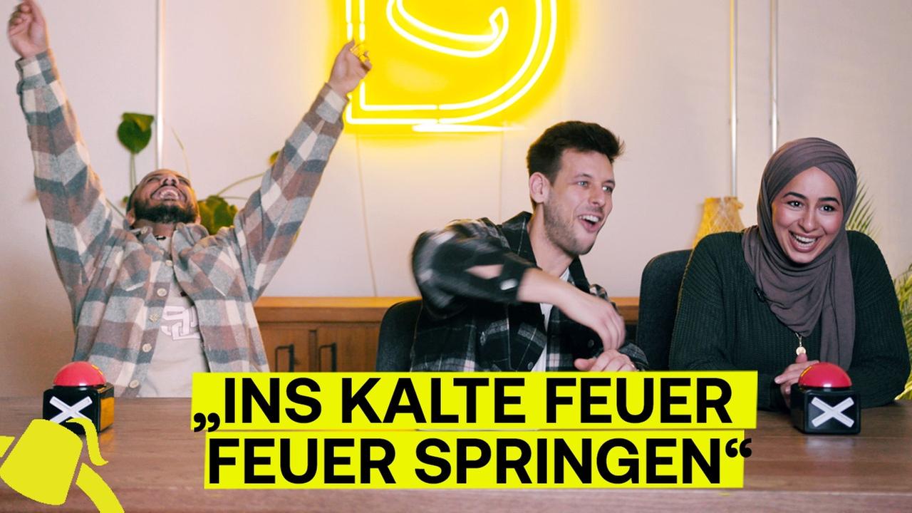 Deutsche Redewendungen FALSCH benutzt! Younes & Gülcan erraten Sprichwörter!