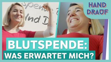 DGS - Blutspende-Challenge: Maria verliert halben Liter Blut - Auf Klo
