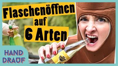 DGS - Challenge: Flasche öffnen ohne Flaschenöffner -- „Das schaffst du nie!“
