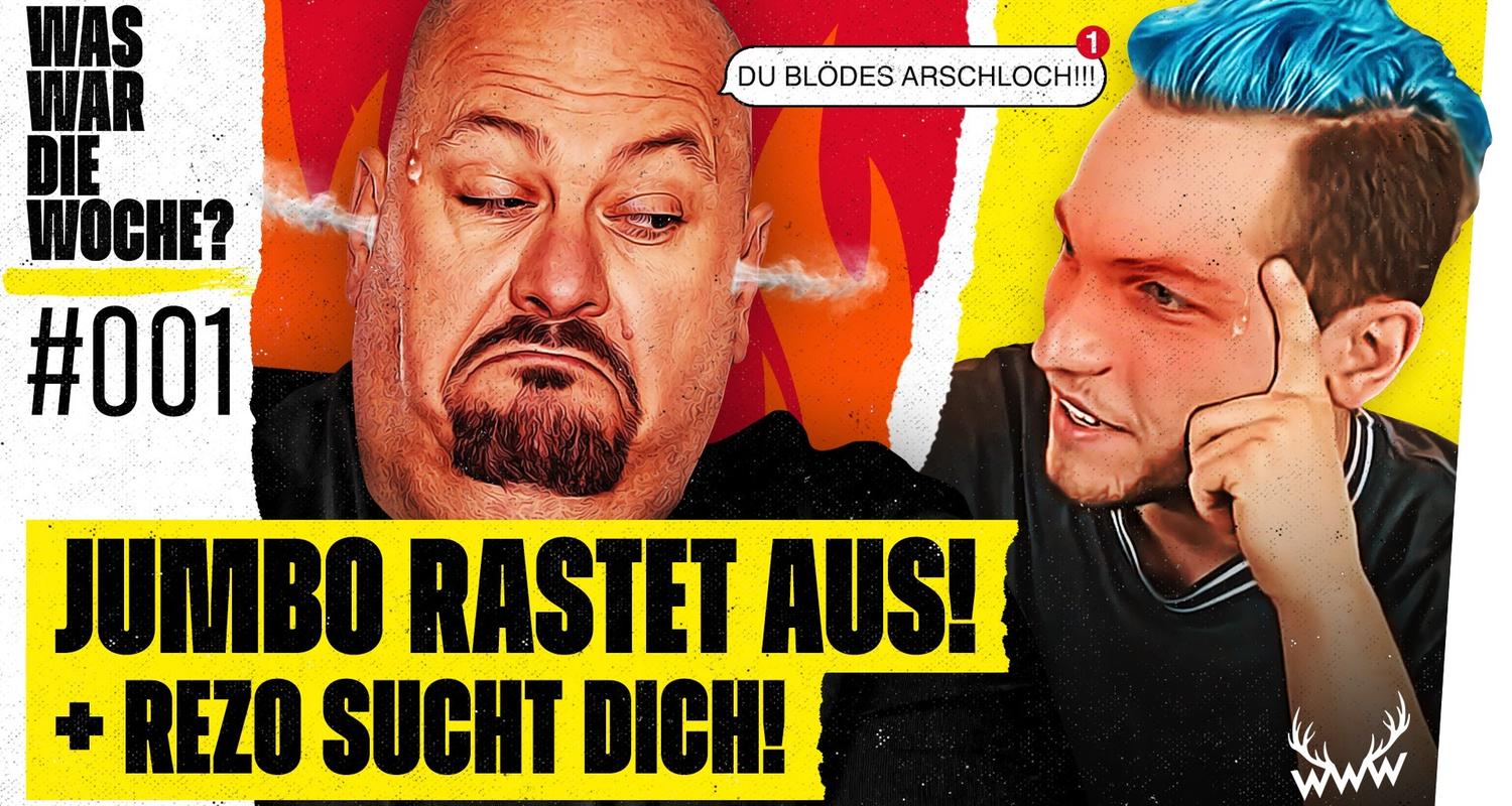 Dicker Typ, dünnes Fell: Jumbo RASTET AUS! • Rezo braucht HILFE!