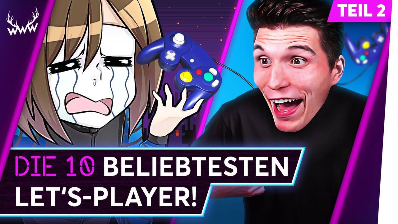 Die 10 BELIEBTESTEN Let's-Player! - Teil 2 - TOP 5