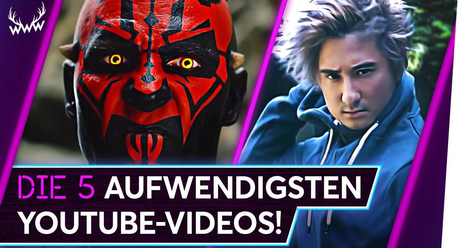 Die 5 AUFWENDIGSTEN YouTube-Videos! - TOP 5