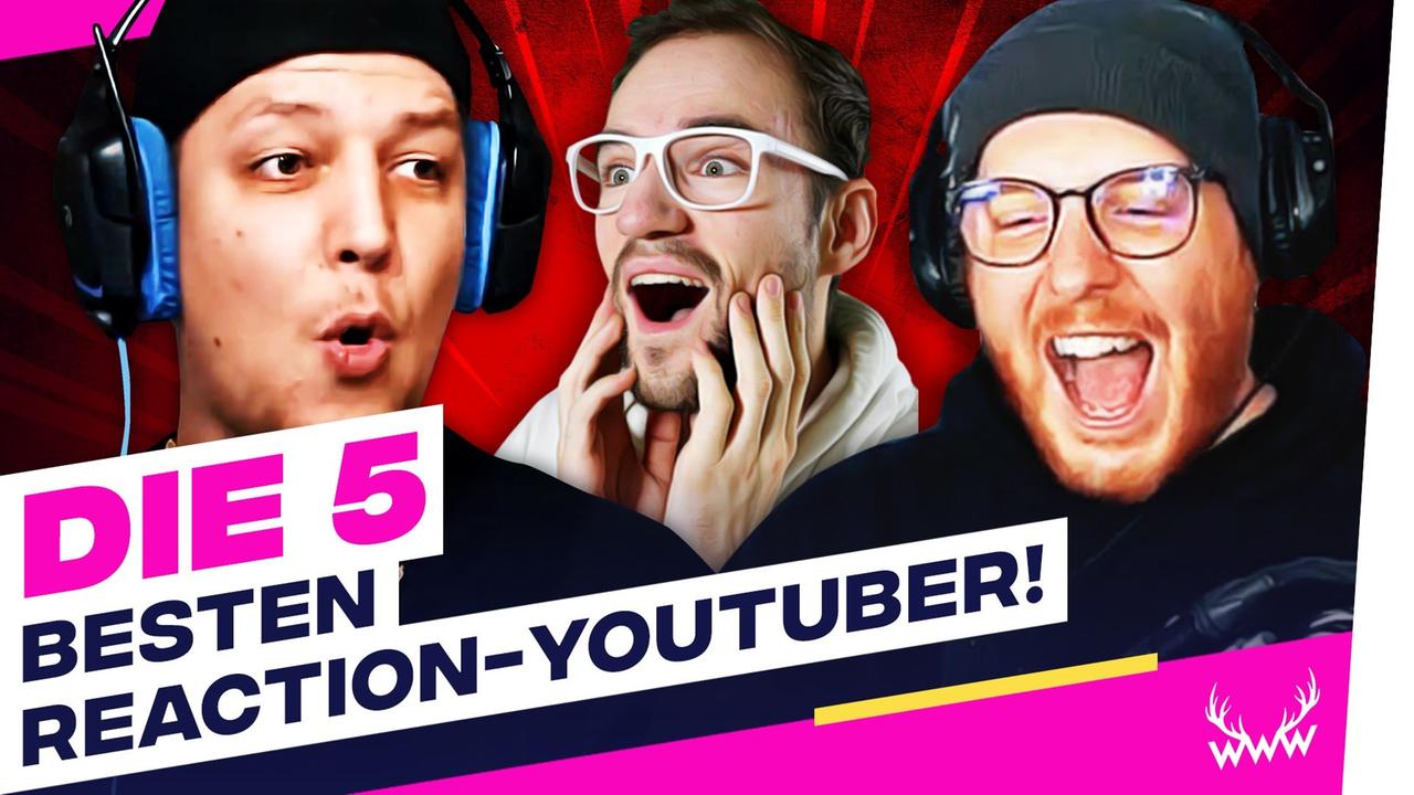 Die 5 BESTEN Reaction-YouTuber! - TOP 5