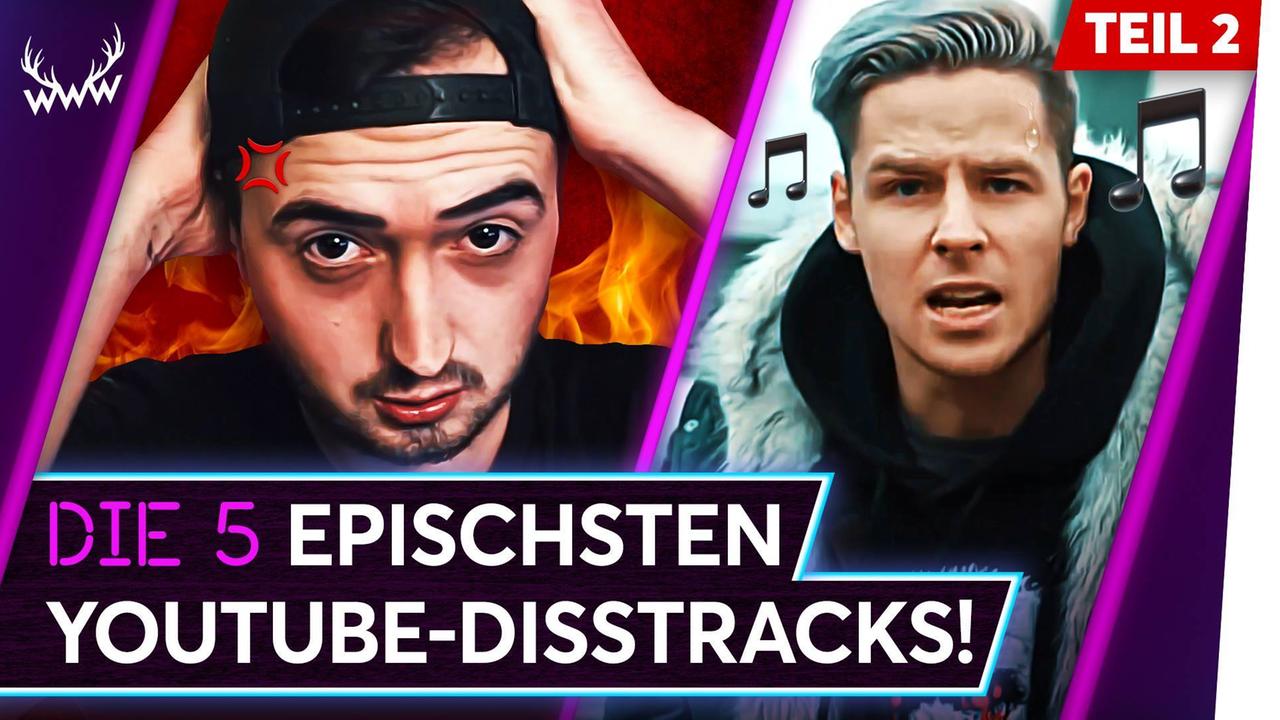 Die 5 EPISCHSTEN YouTube-Disstracks! - Teil 2 - TOP 5