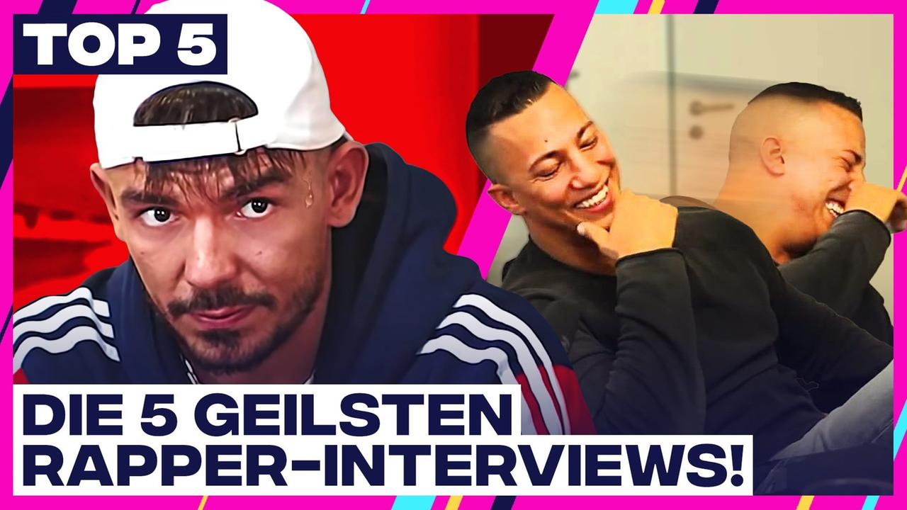 Die 5 GEILSTEN Rapper-Interviews! - TOP 5