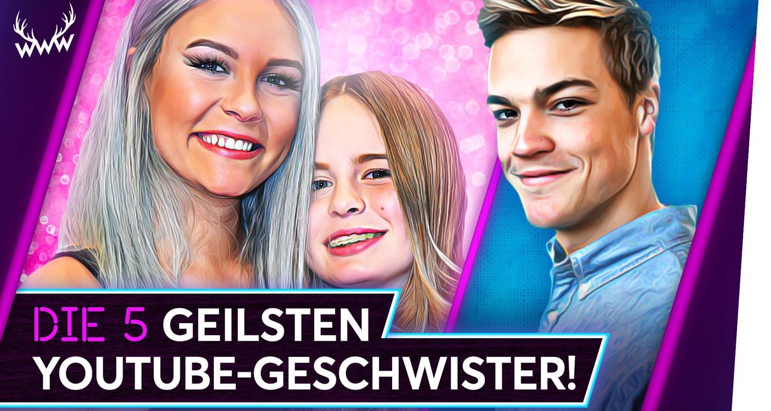 Die 5 GEILSTEN YouTube-Geschwister! - TOP 5