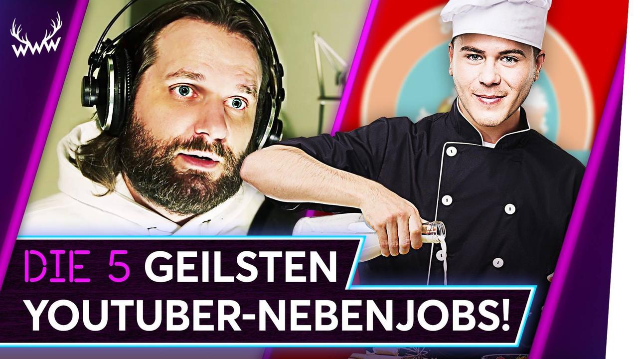 Die 5 GEILSTEN YouTuber-Nebenjobs! - TOP 5