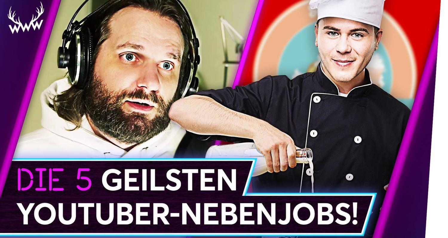 Die 5 GEILSTEN YouTuber-Nebenjobs! - TOP 5