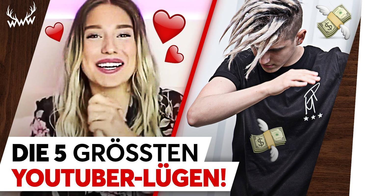 DIE 5 GRÖSSTEN YOUTUBER-LÜGEN! - TOP 5