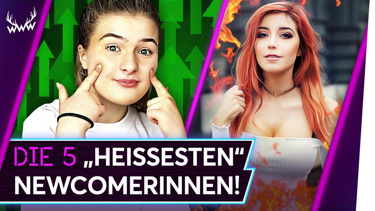 Die 5 HEISSESTEN YouTube-Newcomerinnen! - TOP 5
