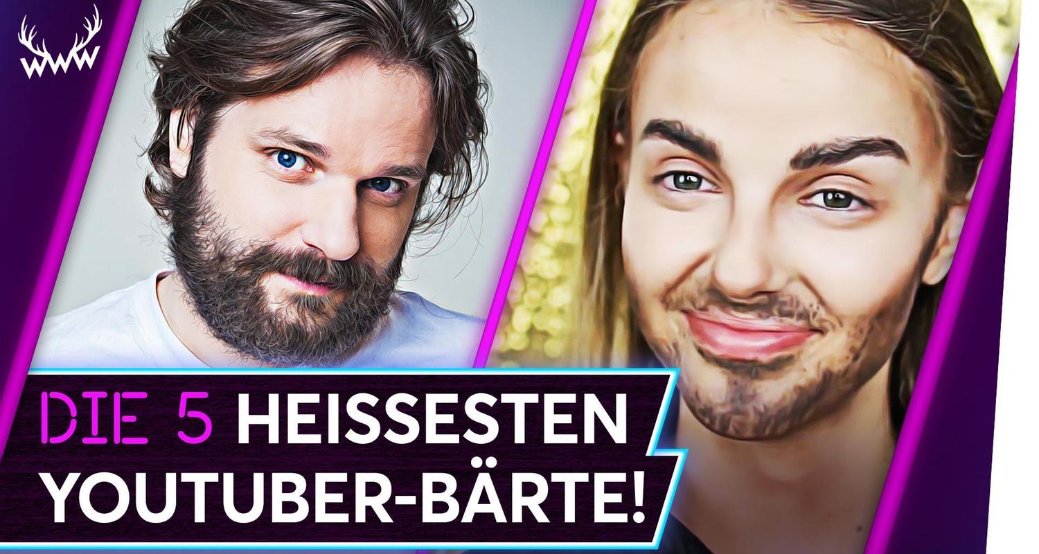 Die 5 HEISSESTEN YouTuber-Bärte! - TOP 5