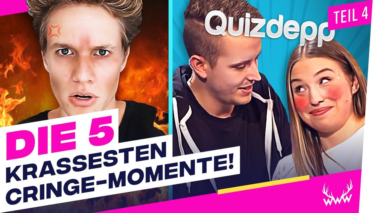 Die 5 KRASSESTEN Cringe-Momente auf YouTube! - Teil 4 - TOP 5