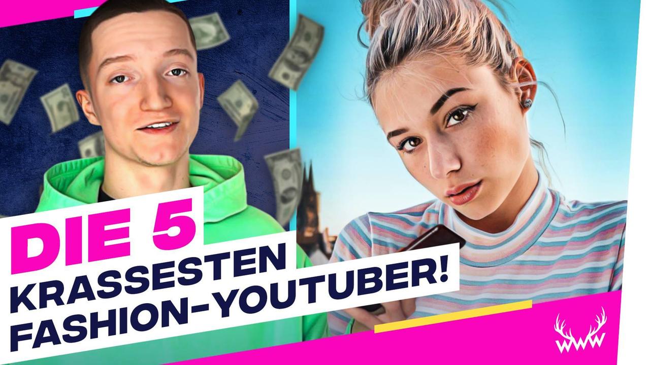 Die 5 KRASSESTEN Fashion-YouTuber! - TOP 5