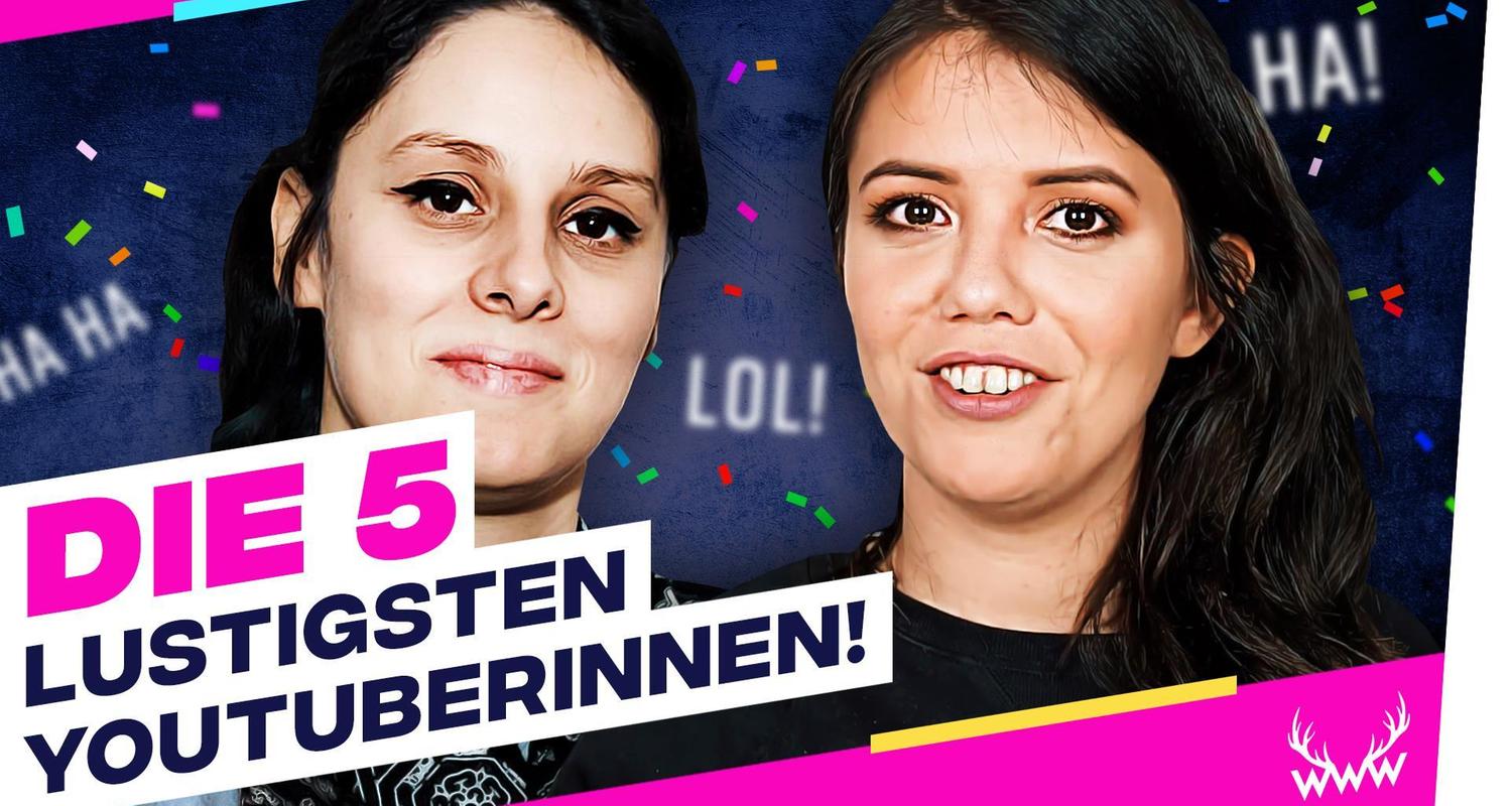 Die 5 LUSTIGSTEN YouTuberinnen! - TOP 5