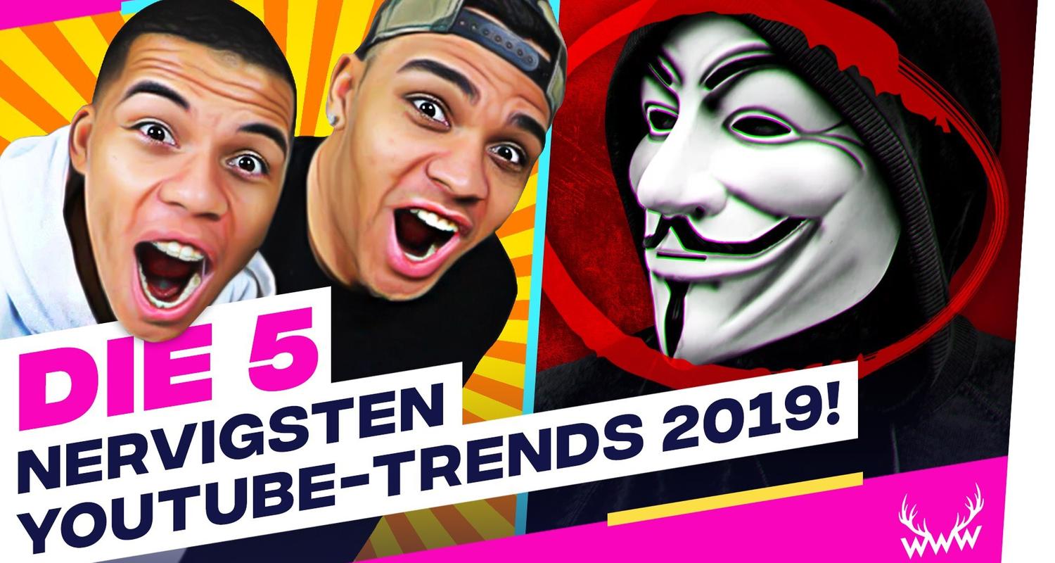 Die 5 NERVIGSTEN YouTube-Trends 2019! - TOP 5