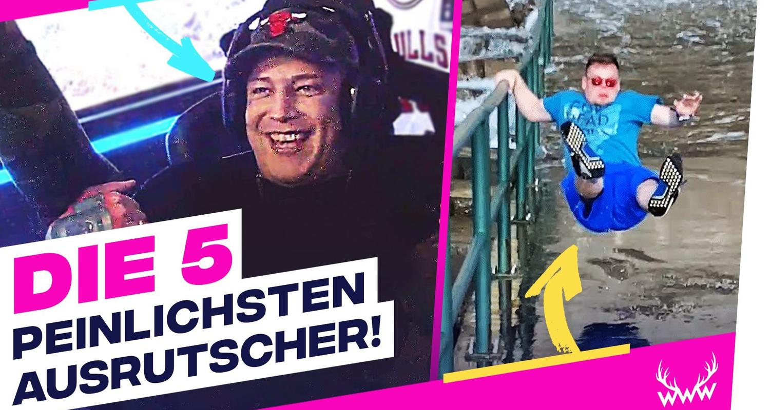 Die 5 PEINLICHSTEN Ausrutscher! - TOP 5