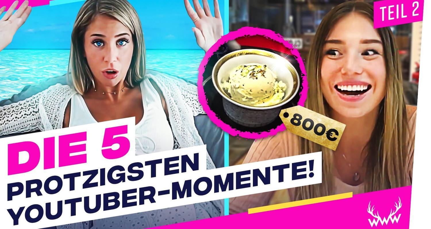 Die 5 PROTZIGSTEN YouTuber-Momente! - Teil 2 - TOP 5