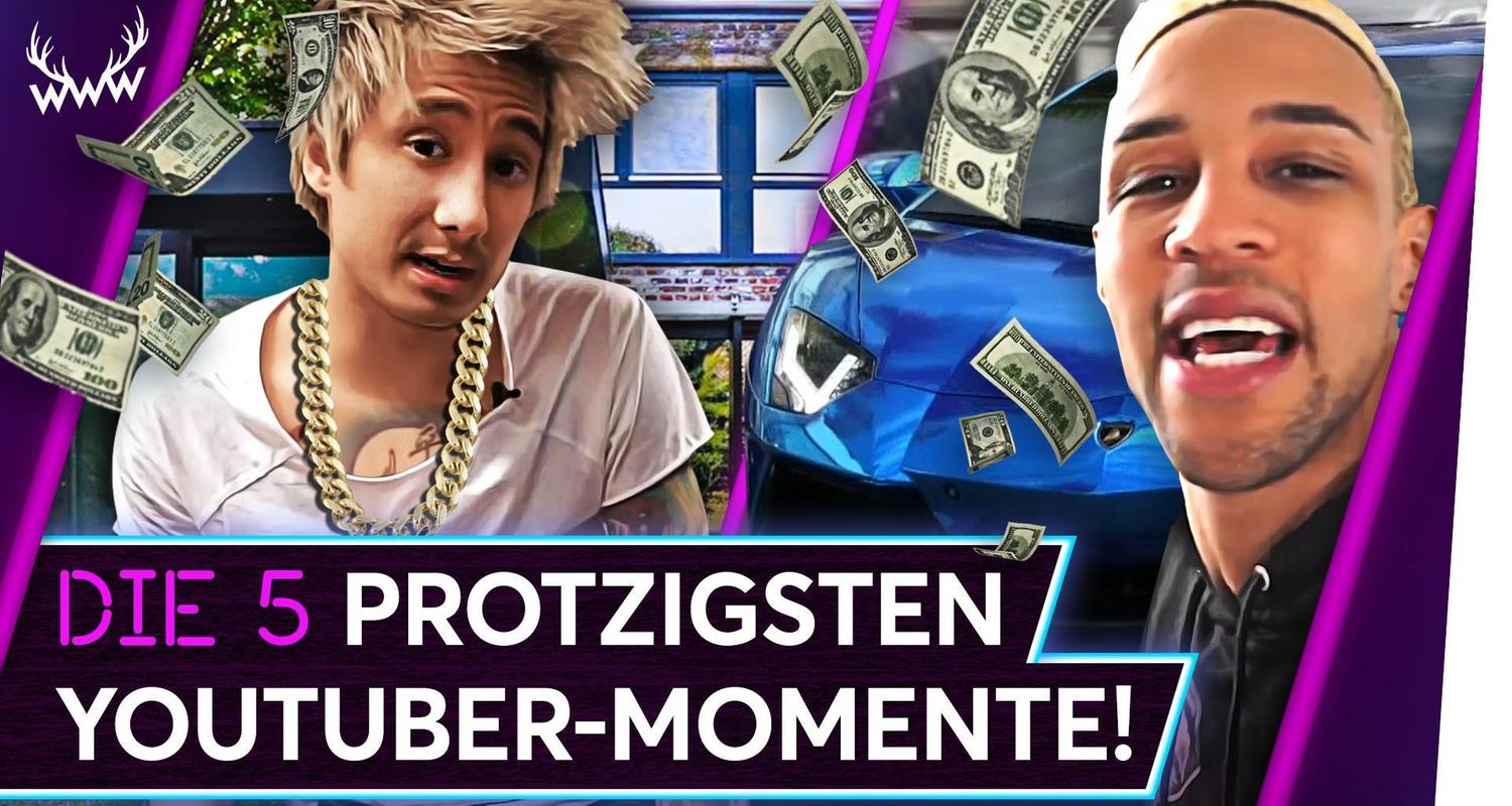 Die 5 PROTZIGSTEN YouTuber-Momente! - TOP 5