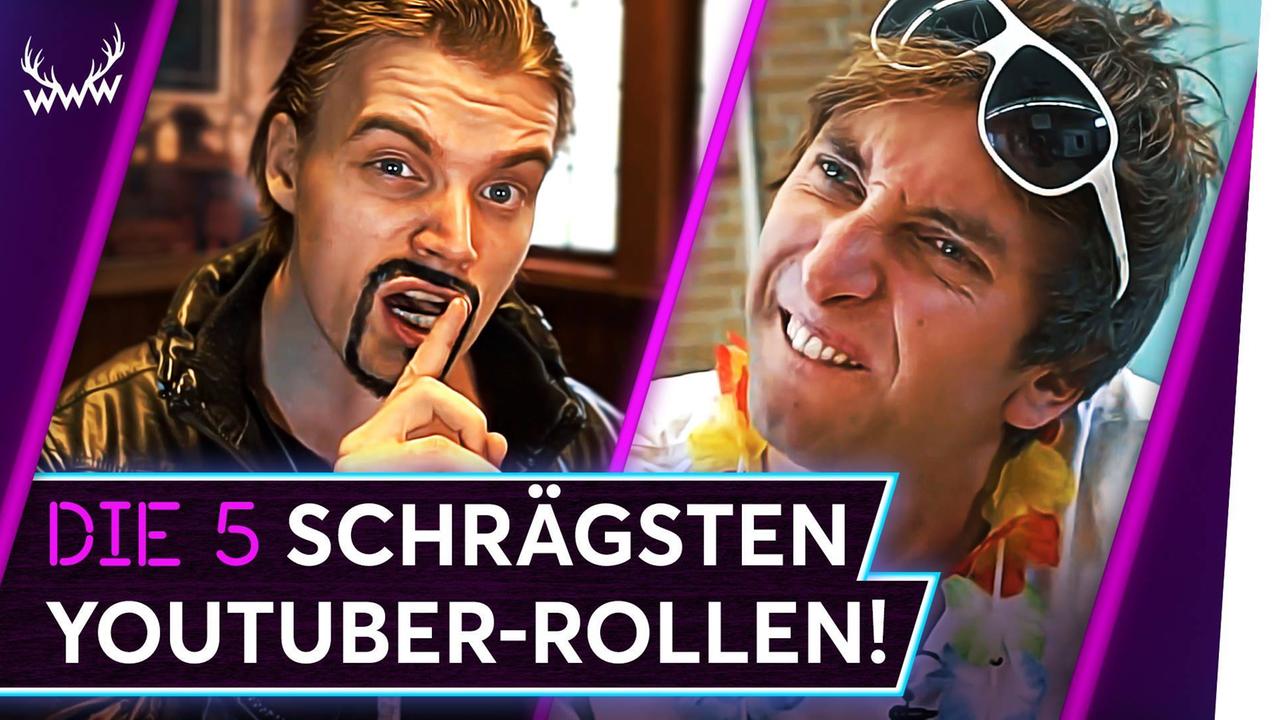 Die 5 SCHRÄGSTEN YouTuber-Rollen! - TOP 5