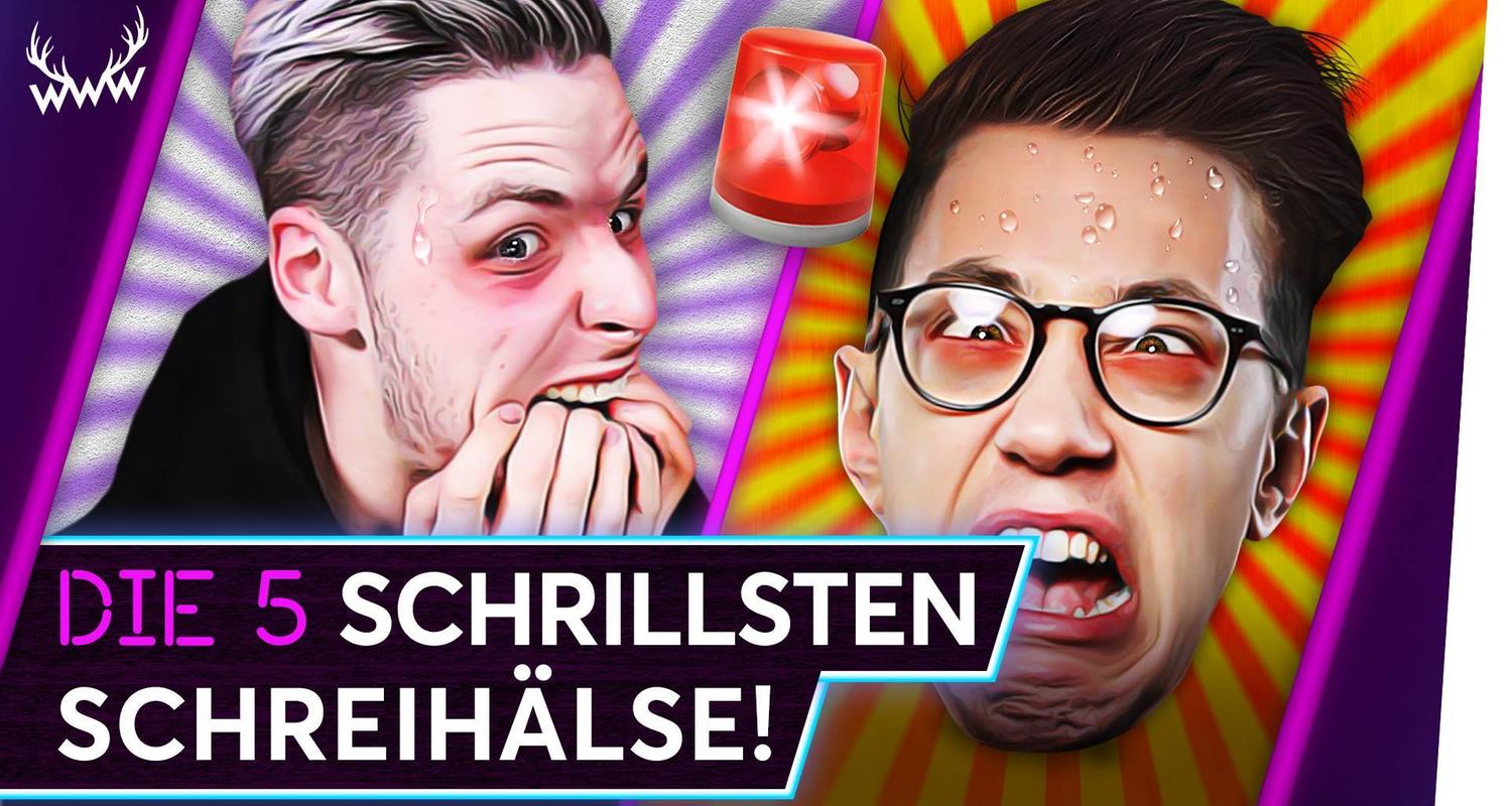 Die 5 SCHRILLSTEN YouTube-Schreihälse! - TOP 5