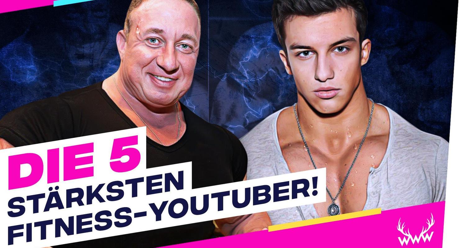 Die 5 STÄRKSTEN Fitness-YouTuber! - TOP 5