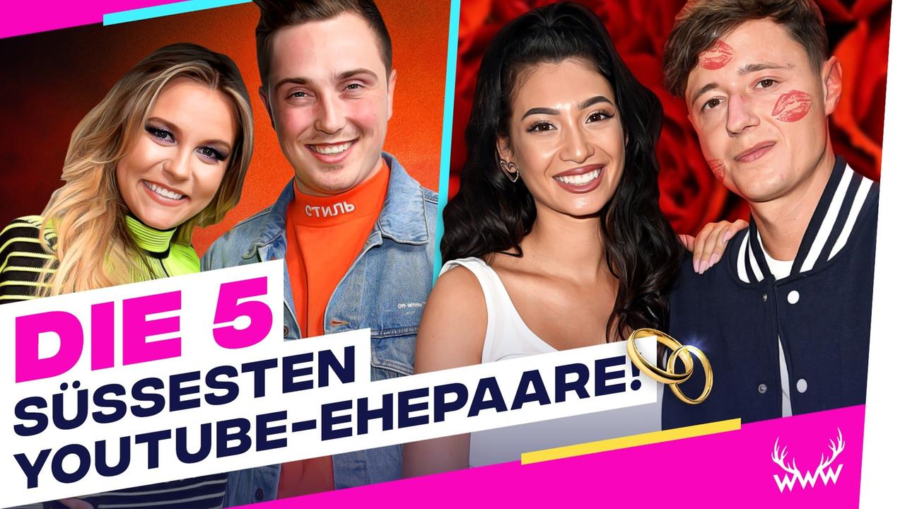 Die 5 SÜSSESTEN YouTube-Ehepaare! - TOP 5