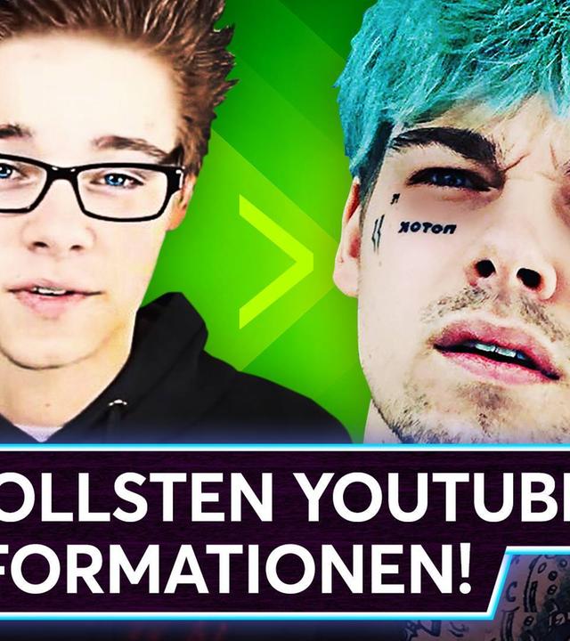 Die 5 TOLLSTEN YouTuber-Transformationen! - TOP 5