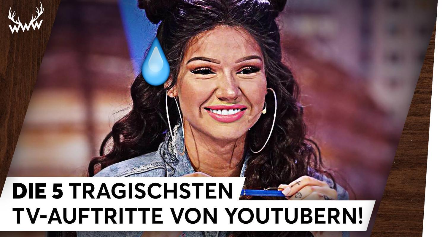 DIE 5 TRAGISCHSTEN TV-AUFTRITTE VON YOUTUBERN! - TOP 5