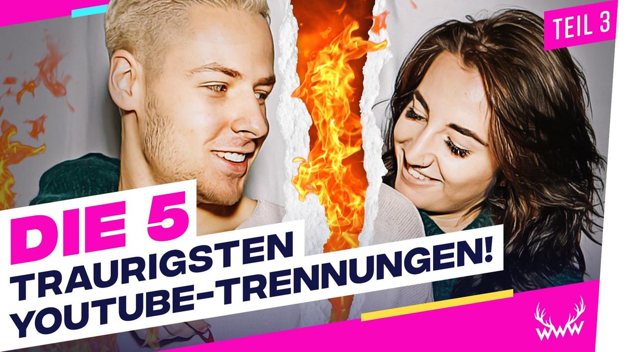 Die 5 TRAURIGSTEN YouTube-Trennungen! - Teil 3 - TOP 5