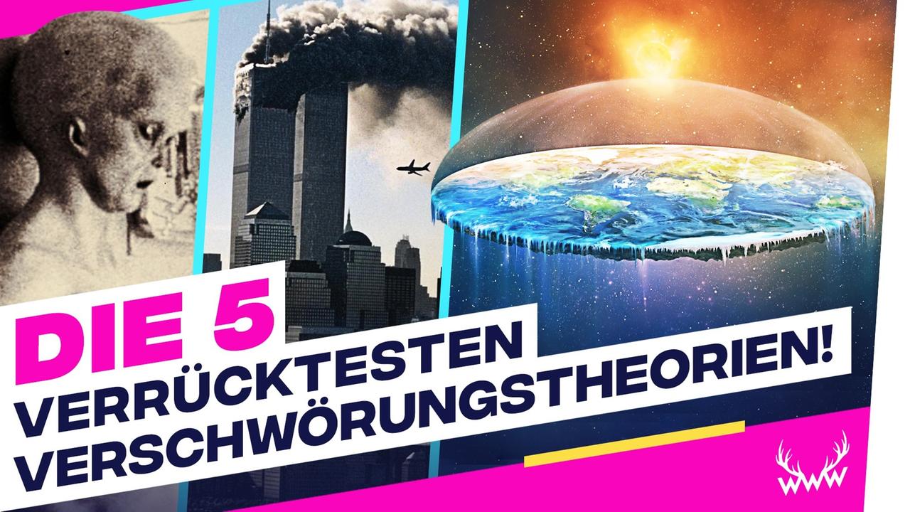 Die 5 VERRÜCKTESTEN Verschwörungstheorien! - TOP 5