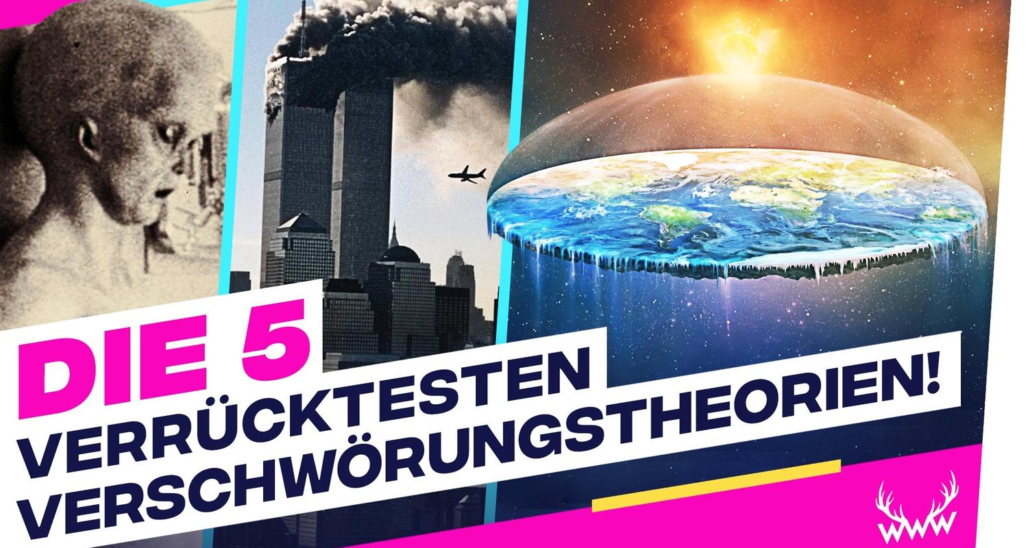 Die 5 VERRÜCKTESTEN Verschwörungstheorien! - TOP 5