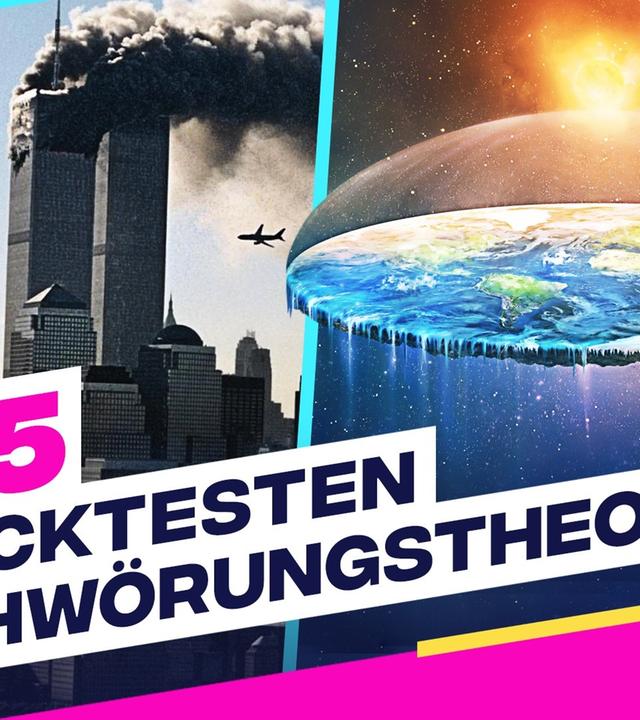 Die 5 VERRÜCKTESTEN Verschwörungstheorien! - TOP 5
