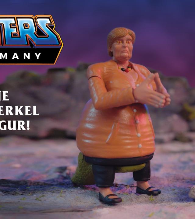 Die Angela Merkel Action-Figur