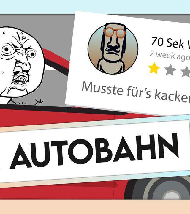 Die Autobahn: Ein Google-Review