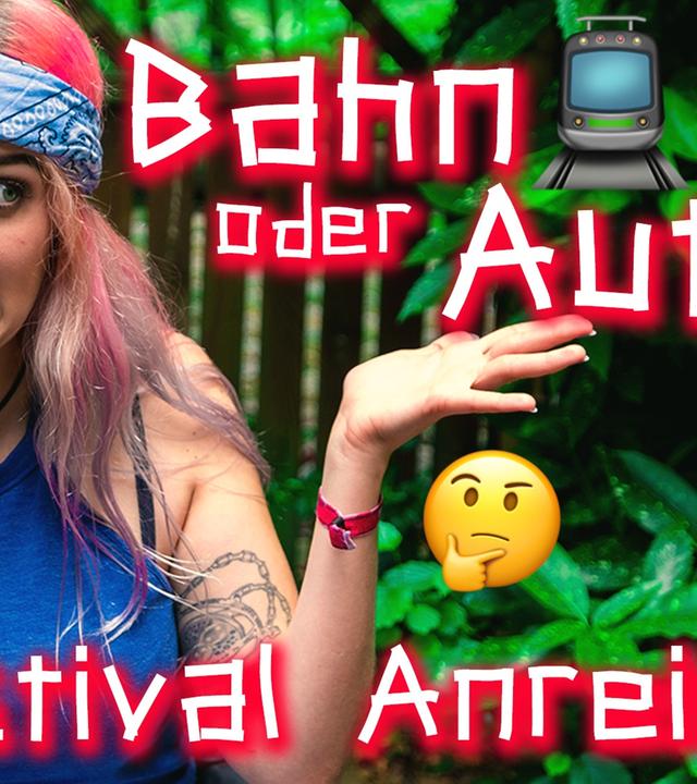 DIE BESTE FESTIVAL ANREISE: Auto vs. Zug -- Schruppert