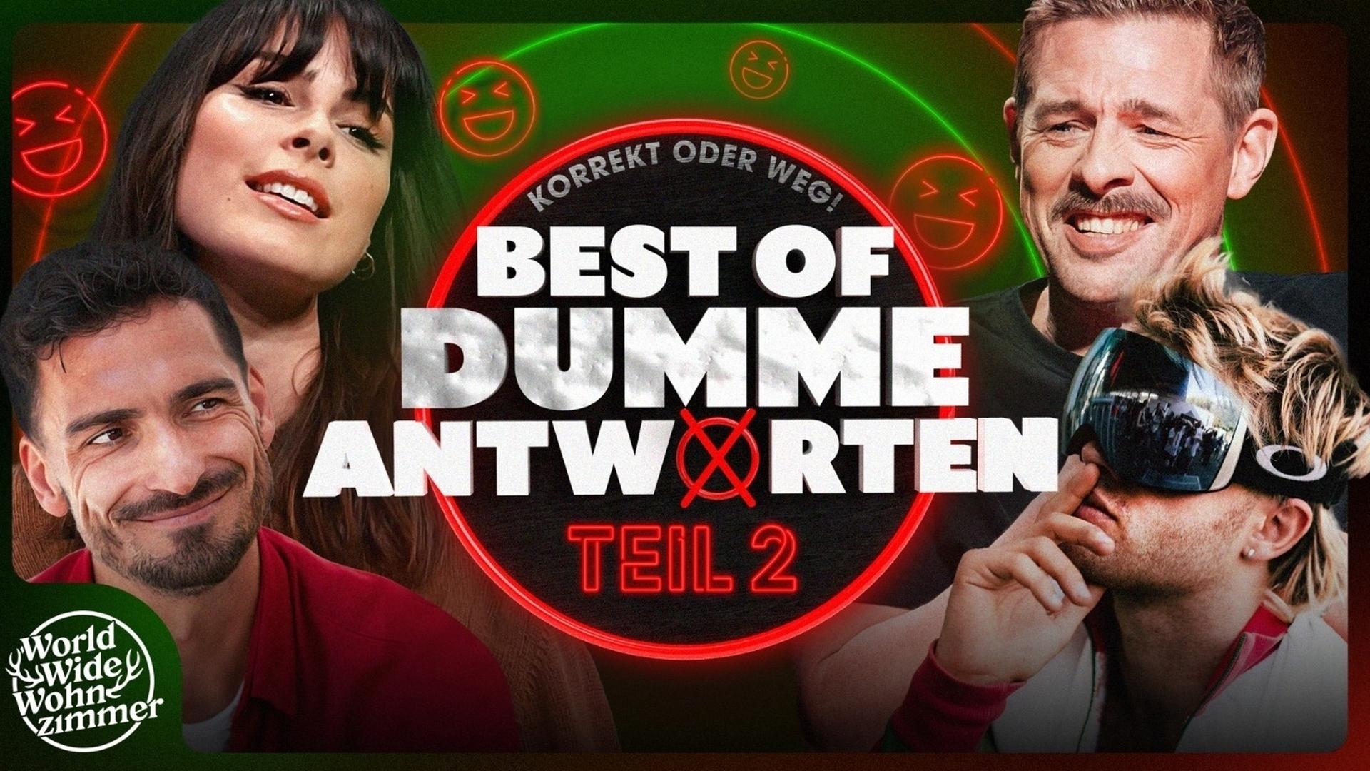 DIE DÜMMSTEN ANTWORTEN! - Teil 2 - KORREKT oder WEG!