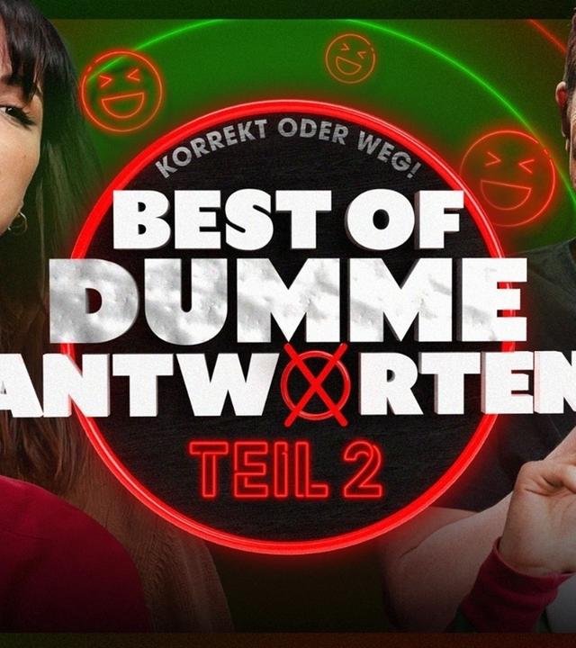 DIE DÜMMSTEN ANTWORTEN! - Teil 2 - KORREKT oder WEG!