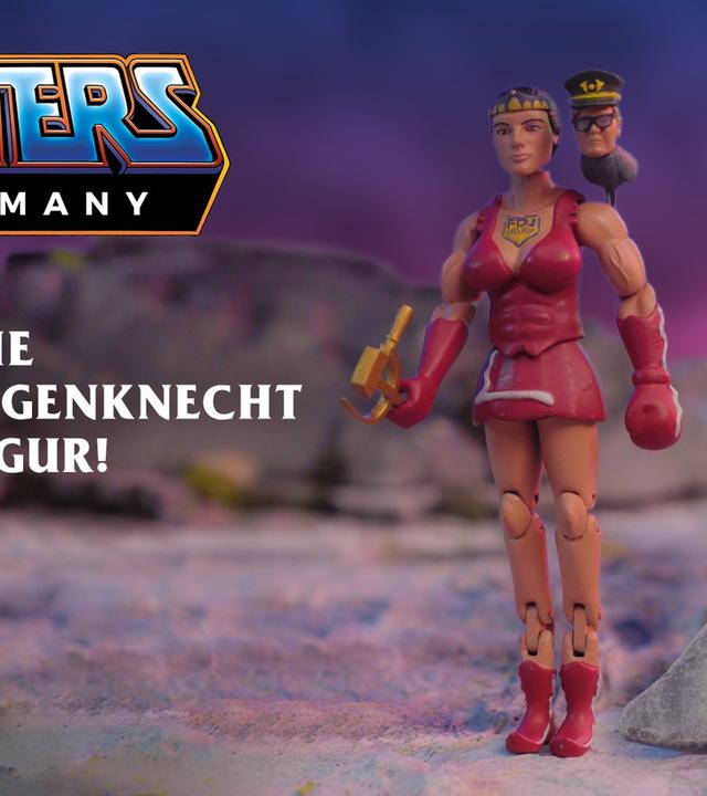Die Sahra Wagenknecht Action-Figur