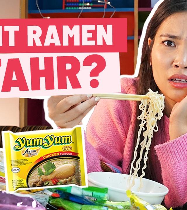 Die Wahrheit über Tüten-Ramen (Mukbang)