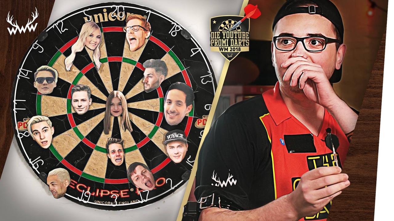 Die YouTube-Promi-Darts WM 2018! (mit MarcelScorpion)