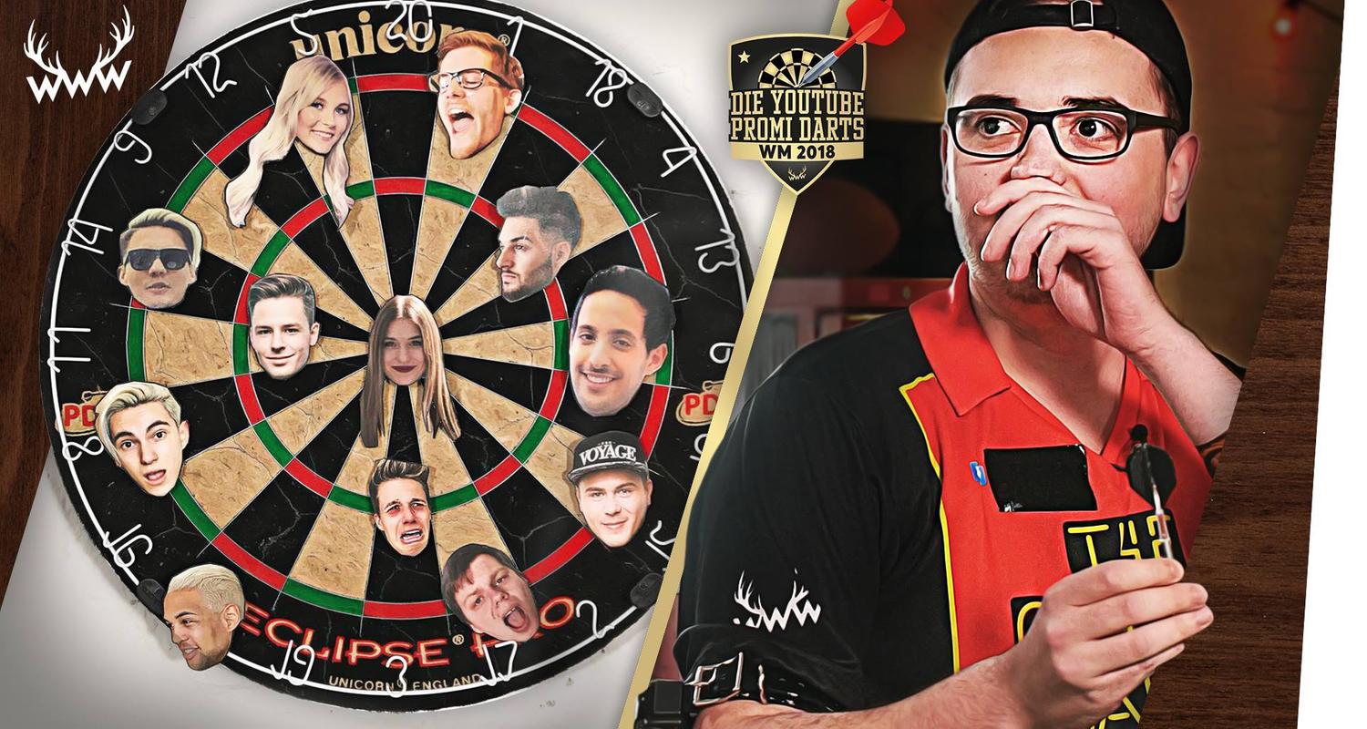 Die YouTube-Promi-Darts WM 2018! (mit MarcelScorpion)