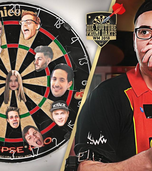 Die YouTube-Promi-Darts WM 2018! (mit MarcelScorpion)